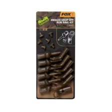 FOX Camo Angled Drop Off Run Rig Kit szabadonfutó ólom kapocs 6db - 6db horgászkiegészítő