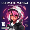 Fox Chapel Publishing Ultimate Manga Sticker Painting | Logan Powell