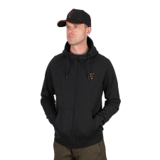  Fox Collection LW Hoody Black &amp; Orange pulóver Large (CCL192) horgászkiegészítő