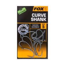 FOX Curve Shank bojlis horog 10db teflon bevonattal - 2 horog