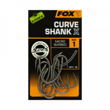 FOX Curve Shank X horog 10db teflon bevonattal - 2 horog