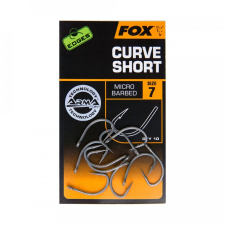 FOX Curve Short horog 10db nikkel bevonattal - 6 horog