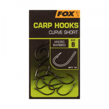 FOX Edges Carp Hooks Curve Short horog 10db nikkel bevonattal - 6 horog