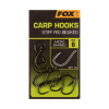 FOX Edges Carp Hooks Stiff Rig Beaked horog 10db nikkel bevonattal nikkel bevonattal - 6