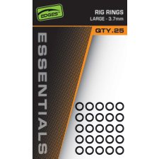  Fox EDGES™ Rig Rings 3.7mm Large 25db karika (CAC888) horgászkiegészítő