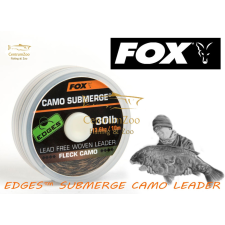 Fox Edges™ Submerge Camo Leader Camo 40Lb - 10M Előke Zsinór (Cac707 ) horgászzsinór