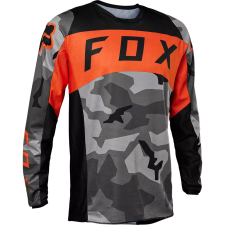 FOX Motocross felső FOX 180 Bnkr Jersey Grey Camo Szürke Terepszínű L motocross mez