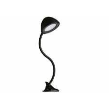 foxled.hu Strühm Roni LED asztali lámpa fekete csíptetős világítás