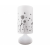 foxled.hu Strühm Zyta asztali lámpa fehér virág mintával