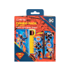 FR-TEC DC Comics - Superman kemény tok + hüvelykujj csúszásgátló játékkártya tartó Nintendo Switch-hez