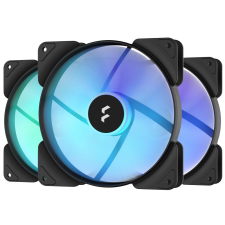 FRACTAL DESIGN Aspect 14 RGB PWM Black Frame 3er, Gehäuselüfter hűtés