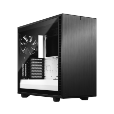 FRACTAL DESIGN Define 7 Clear Tempered Glass Számítógépház - Fekete/Fehér számítógép ház