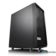 FRACTAL DESIGN Meshify C Solid Side Fekete (Táp nélküli) ATX ház számítógép ház