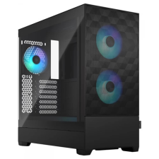 FRACTAL DESIGN Pop Air RGB Fekete világos ablakos számítógép ház