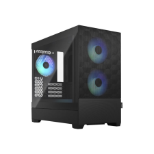 FRACTAL DESIGN Pop Mini Air RGB Black TG számítógép ház