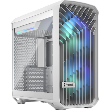 FRACTAL DESIGN Torrent Compact White RGB TG Clear Tint számítógép ház
