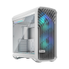 FRACTAL DESIGN Torrent White RGB TG Clear táp nélküli ablakos ház fehér (FD-C-TOR1A-07) (FD-C-TOR1A-07)
