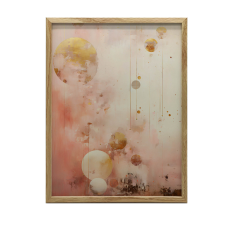 FRAME FALI PLAKÁT GOLDEN DREAMS ARANY KERET 30x40 CM MATT PAPÍR grafika, keretezett kép