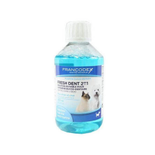 FRANCODEX Fresh Dent - folyadék szájhigéniához 250 ml kutyafelszerelés