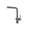 Franke Active Plus L egykaros mosogató csaptelep,króm/kő szürke szín 115.0653.374