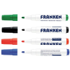 Franken Táblamarker készlet, 1-3mm, kerek, antibakteriális Franken, 4 klf. szín