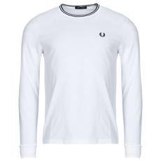 Fred Perry Hosszú ujjú pólók LS TWIN TIPPED T-SHIRT Fehér EU M