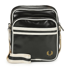 Fred Perry Kistáskák CLASSIC SIDE BAG Fekete Egy méret kézitáska és bőrönd