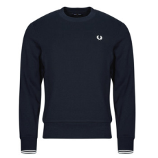 Fred Perry Pulóverek CREW NECK SWEATSHIRT Kék EU S