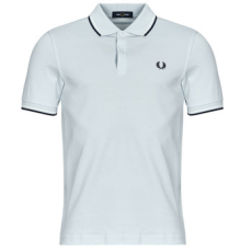 Fred Perry Rövid ujjú galléros pólók TWIN TIPPED FRED PERRY SHIRT Fehér EU M