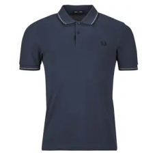 Fred Perry Rövid ujjú galléros pólók TWIN TIPPED FRED PERRY SHIRT Szürke EU S