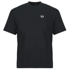 Fred Perry Rövid ujjú pólók POCKET DETAIL T-SHIRT Fekete EU S