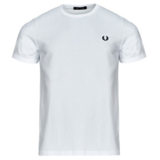 Fred Perry Rövid ujjú pólók RINGER T-SHIRT Fehér EU XS férfi póló