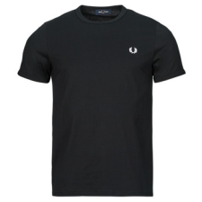 Fred Perry Rövid ujjú pólók RINGER T-SHIRT Fekete EU L babapóló, ing