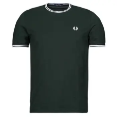 Fred Perry Rövid ujjú pólók TWIN TIPPED T-SHIRT Fekete EU L