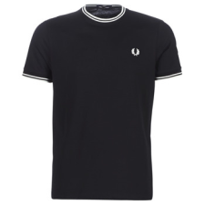 Fred Perry Rövid ujjú pólók TWIN TIPPED T-SHIRT Fekete EU S férfi póló