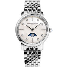 Frederique Constant FC-206MPWD1S6B Slimline Moonphase Ladies Watch , karóra