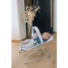FreeOn FreeON Enjoy rezgő-zenélő pihenőszék - Szürke, csillagos pihenőszék, bébifotel