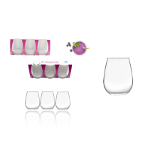  FREESIA POHÁR ÜVEG 350ML 3DB üdítős pohár