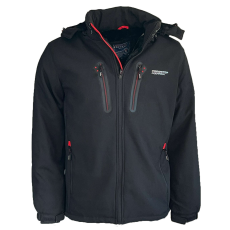  FREESTEP férfi kabát MP73-A téli softshell, XL Fekete