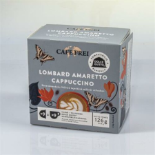 Frei Café Kávékapszula, Dolce Gusto kompatibilis, 9 db, CAFE FREI "Lombard amaretto cappuccino" kávé