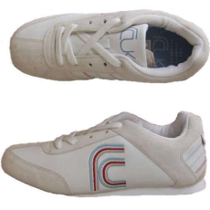 FRENCH CONNECTION Myrtle férfi sportcipő, fehér, 39