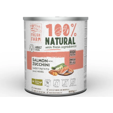 Fresh Farm Coarse pate with salmon, zucchini, sweet potatoe &amp; herbs 800 g kutyaeledel