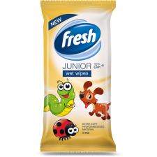 Fresh Junior nedves törlőkendő 15db tisztító- és takarítószer, higiénia