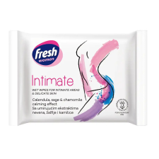 Fresh nedves intim törlőkendő - 20 db tisztító- és takarítószer, higiénia