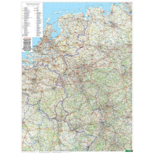 Freytag &amp; Berndt AK 0223 P Nyugat-Németország falitérkép íves földrajzi falitérkép Freytag 1:500 000 2015 térkép