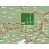 Freytag &amp; Berndt Ausztria 2 Felső-Ausztria térkép , Salzkammergut, 1:200 000 Freytag OE 2