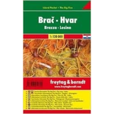 Freytag &amp; Berndt Brač-Hvar, 1:120 000 Freytag térkép AK 0705 IP térkép