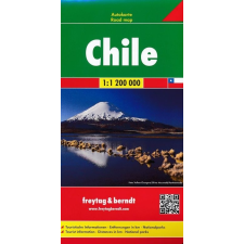 Freytag &amp; Berndt Chile térkép 1:2 000 000 Freytag térkép térkép