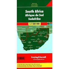 Freytag &amp; Berndt Dél-afrikai Köztársaság, 1:1 500 000 Freytag térkép AK 176 térkép