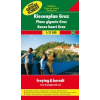Freytag &amp; Berndt Graz atlasz, Graz térkép, spirál kisatlasz, Graz várostérkép Freytag &amp; Berndt 1:12 500